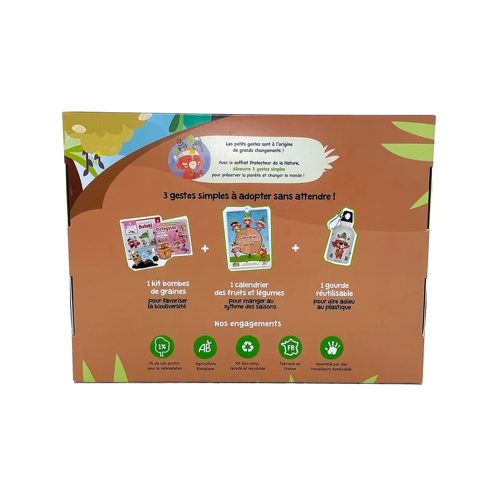 Coffret protecteur de la nature - 3 missions pour préserver la planète !