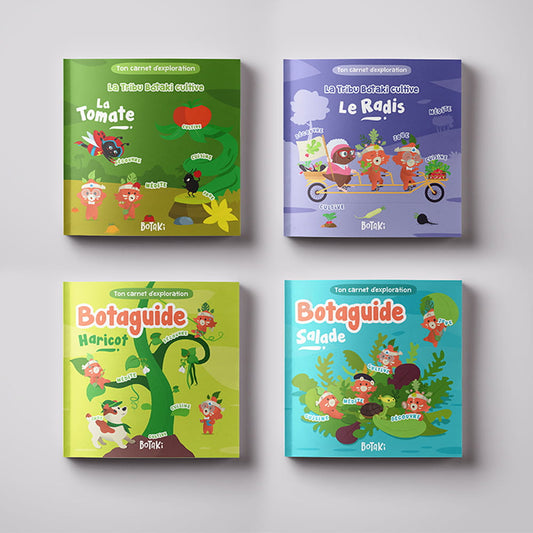 Mon Potager - Collection de 4 Magazines d'activités