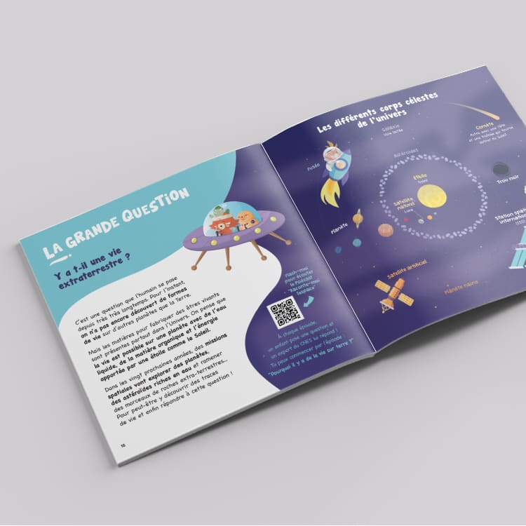 Magazine Espace (en collaboration le CNES) | Carnet d’exploration & d’activités nature