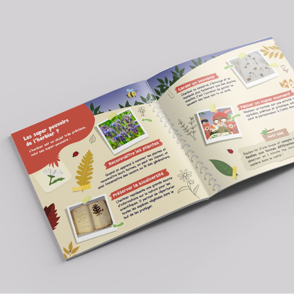 Magazine Herbier | Carnet d’exploration & d’activités nature