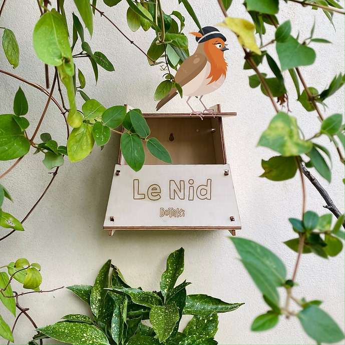 Kit Oiseaux | Fabrique ton nichoir à oiseaux en bois